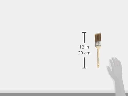 Paint Brush Set - 3-Pack - 2" Angle Brushes for All Latex and Oil Paints & Stains - Home Improvement - Interior & Exterior Use