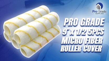 - Paint Roller Covers - 1/2 X 9 Inch Microfiber 5 Pack