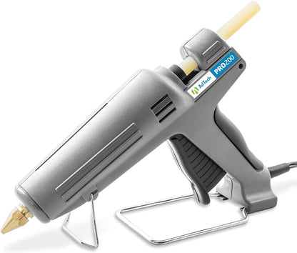 Industrial Strength Full Size High-Output Hot Melt Glue Gun – Professional Grade Hot Glue Gun for Carpentry, Repairs & Remodeling, Grey, 200 Watts - 189