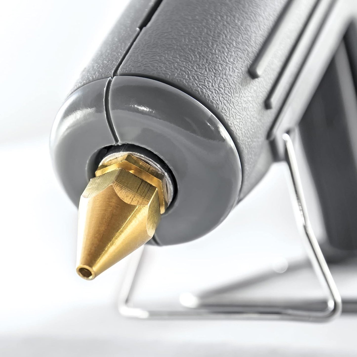 Industrial Strength Full Size High-Output Hot Melt Glue Gun – Professional Grade Hot Glue Gun for Carpentry, Repairs & Remodeling, Grey, 200 Watts - 189