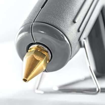 Industrial Strength Full Size High-Output Hot Melt Glue Gun – Professional Grade Hot Glue Gun for Carpentry, Repairs & Remodeling, Grey, 200 Watts - 189