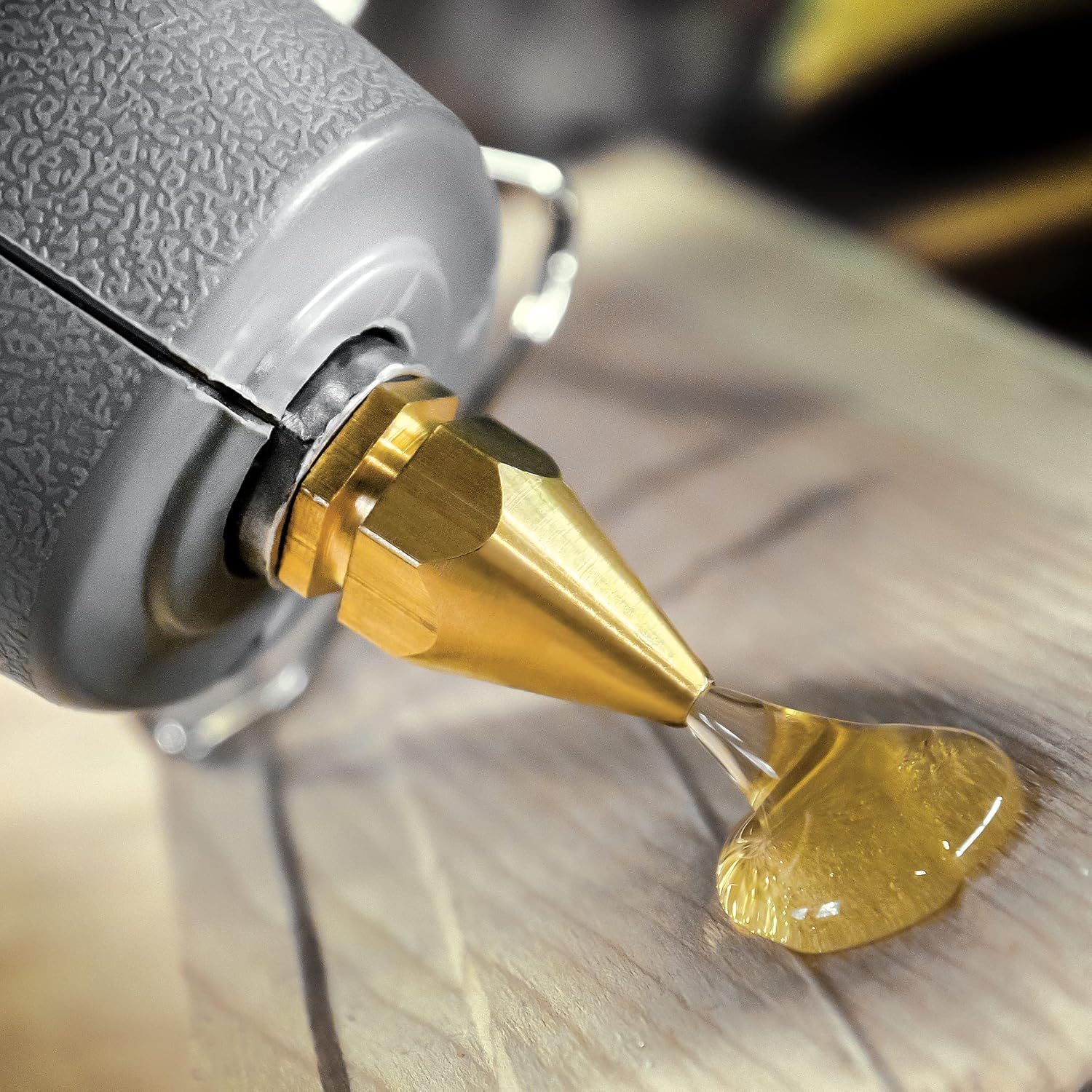 Industrial Strength Full Size High-Output Hot Melt Glue Gun – Professional Grade Hot Glue Gun for Carpentry, Repairs & Remodeling, Grey, 200 Watts - 189