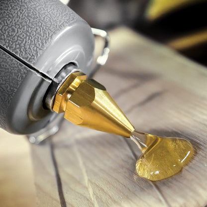 Industrial Strength Full Size High-Output Hot Melt Glue Gun – Professional Grade Hot Glue Gun for Carpentry, Repairs & Remodeling, Grey, 200 Watts - 189